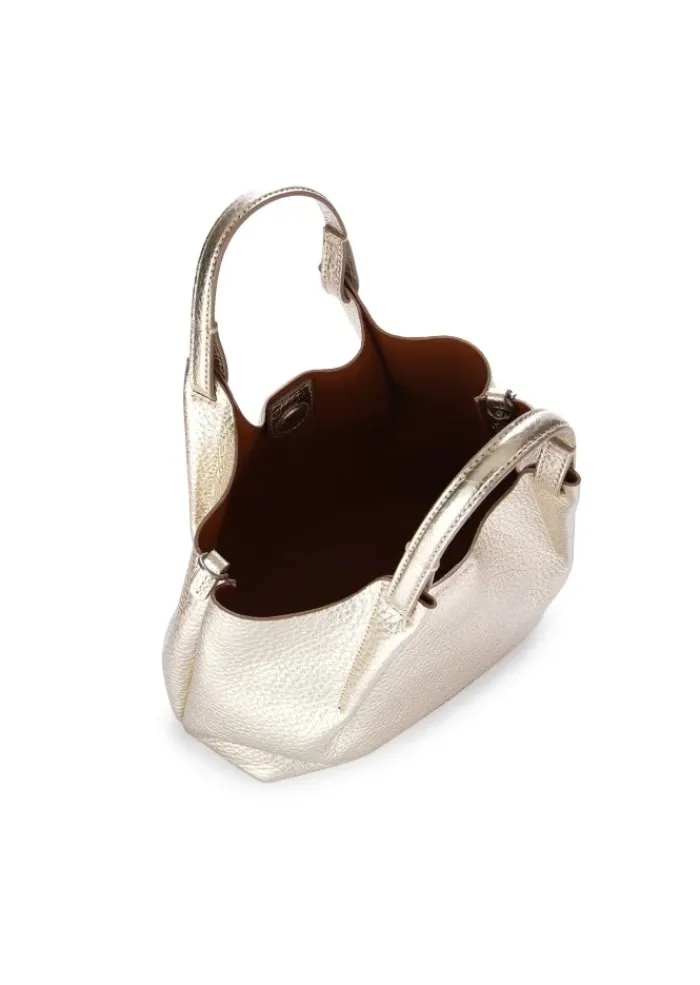 GIANNI CHIARINI | HAND TASCHE DUA MEDIUM GOLD Sale