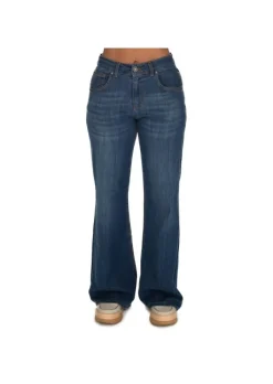 GOD SAVE DENIM | JEANS DALIA ZAMPA PALAZZO DENIM BLAU Sale