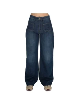 GOD SAVE DENIM | JEANS ERMES CROPPED BLAU Best
