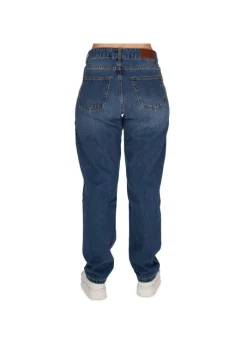GOD SAVE DENIM | JEANS MARGHERITA SLIM CROPPED BLAU Clearance