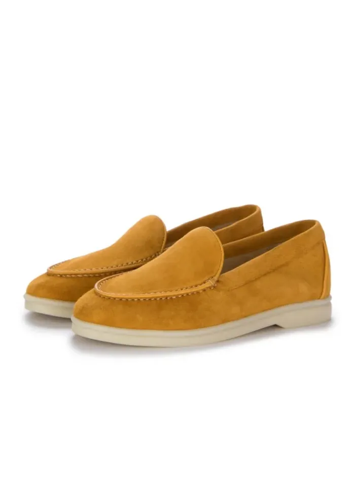 HADEL | LOAFER WILDLEDER GELB Sale