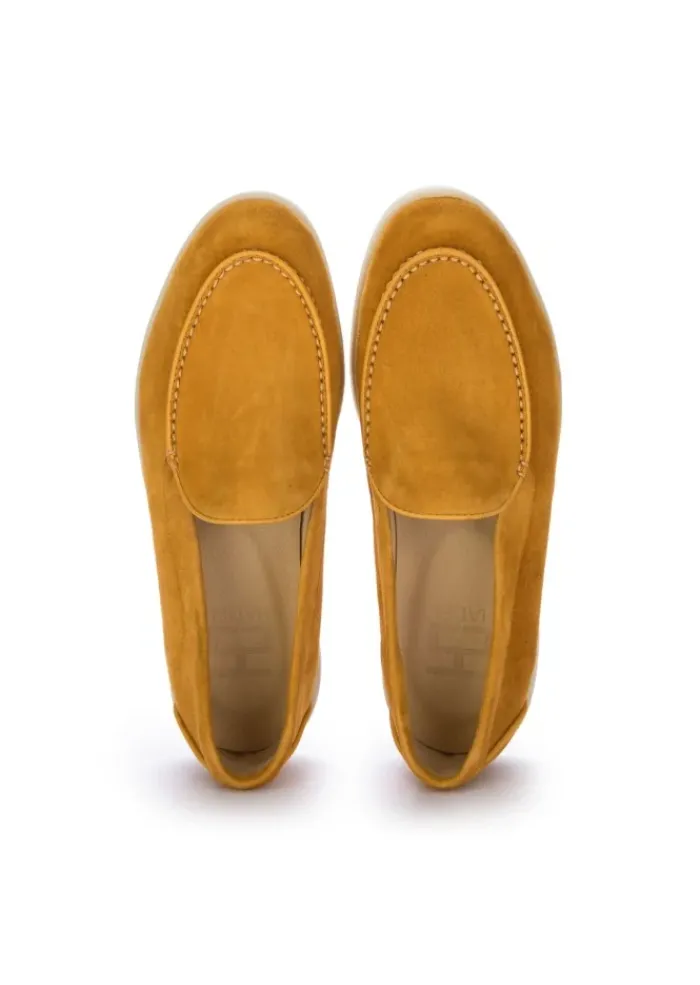 HADEL | LOAFER WILDLEDER GELB Sale