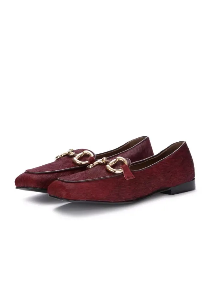 HADEL | LOAFERS PONYHAAR BORDEAUX Online
