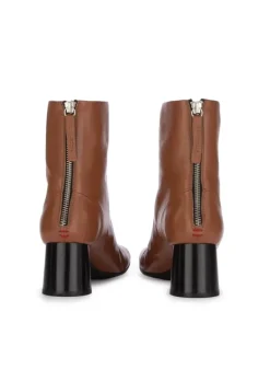 HALMANERA | STIEFELETTEN MIT ABSATZ BARON TEAK BRAUN Hot