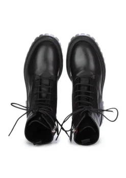 HALMANERA | STIEFELETTEN RAMA22 VITELLO SCHWARZ New