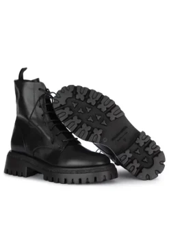 HALMANERA | STIEFELETTEN RAMA22 VITELLO SCHWARZ New