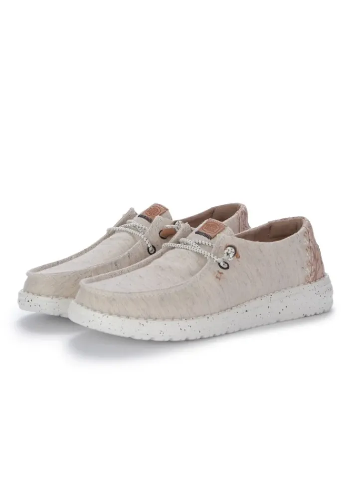 HEY DUDE SHOES HEY DUDE | FLACHE SCHUHE HEATHERED SLUB TROPICAL BEIGE Online