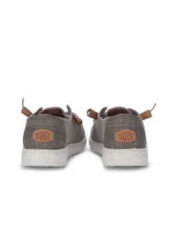 HEY DUDE SHOES HEY DUDE | FLACHE SCHUHE WENDY WASHED GRAU New