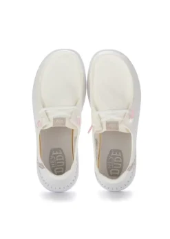 HEY DUDE SHOES HEY DUDE | FLACHE SCHUHE WENDY RISE WEISS Outlet