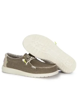 HEY DUDE SHOES HEY DUDE | FLACHE SCHUHE WALLY BRAIDED BRAUN Sale