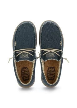 HEY DUDE SHOES HEY DUDE | FLACHE SCHUHE WALLY BRAIDED NACHTBLAU Fashion
