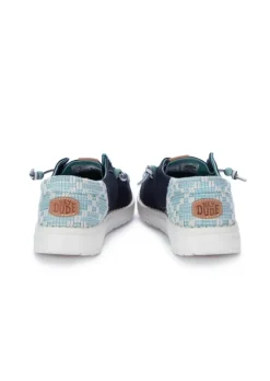 HEY DUDE SHOES HEY DUDE | FLACHE SCHUHE WENDY FUNK JACQUARD BLAU Online