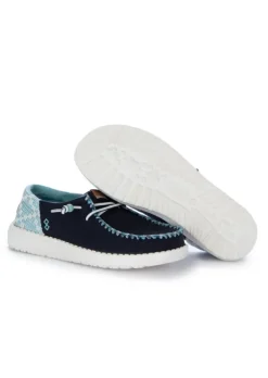HEY DUDE SHOES HEY DUDE | FLACHE SCHUHE WENDY FUNK JACQUARD BLAU Online