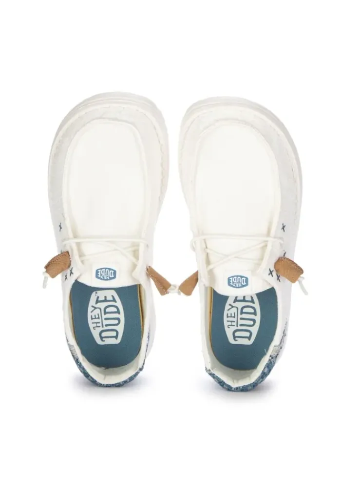 HEY DUDE SHOES HEY DUDE | FLACHE SCHUHE WENDY CRAFTED BOHO WEIß Discount