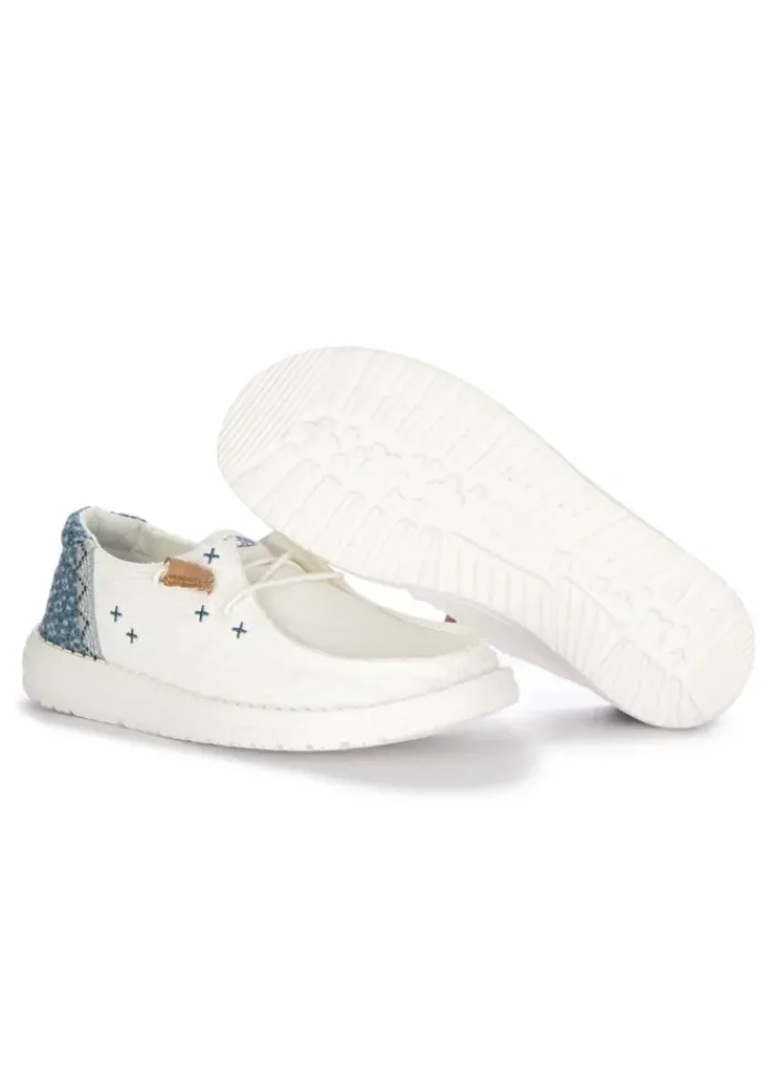 HEY DUDE SHOES HEY DUDE | FLACHE SCHUHE WENDY CRAFTED BOHO WEIß Discount