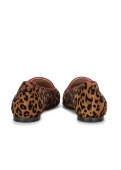 IL BORGO FIRENZE | BALLERINAS LEOPARDINO BRAUN SCHWARZ ROT Sale