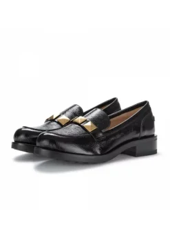 IL BORGO FIRENZE | FLACHESCHUHE LACK FINISH SCHWARZ Clearance
