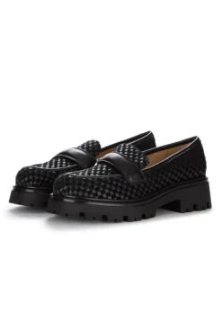 IL BORGO FIRENZE | LOAFER DAMA SCHWARZ Online