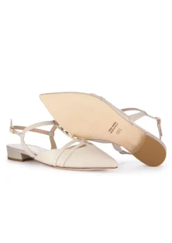 IL BORGO FIRENZE | SLINGBACK IMPERO BRICH BEIGE New