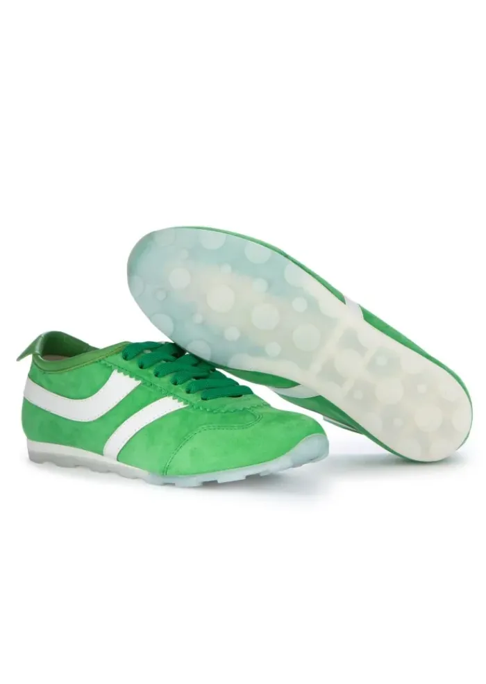 INSIDE | SNEAKER N.17 CAPRA CAMOSCIO GRÜN Fashion