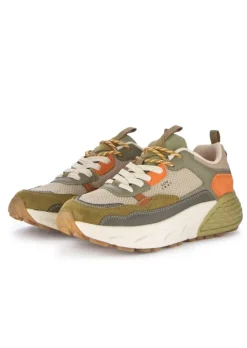 JEEP | SNEAKER GROOVE MESH GRÜN BEIGE Discount