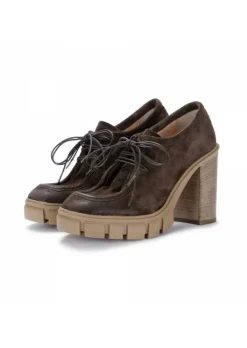 JUICE | ABSATZSCHUHE AUS WILDLEDER BRAUN Hot
