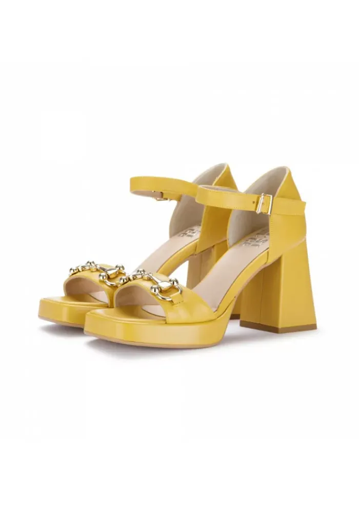 JUICE | ABSATZSCHUHE VITELLO AUS LEDER GELB Clearance