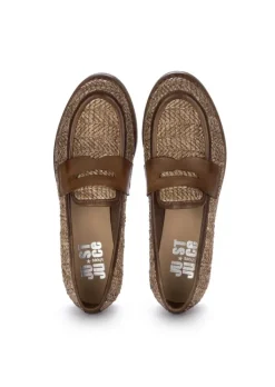 JUICE | LOAFER RAFFIA BRAUN Online