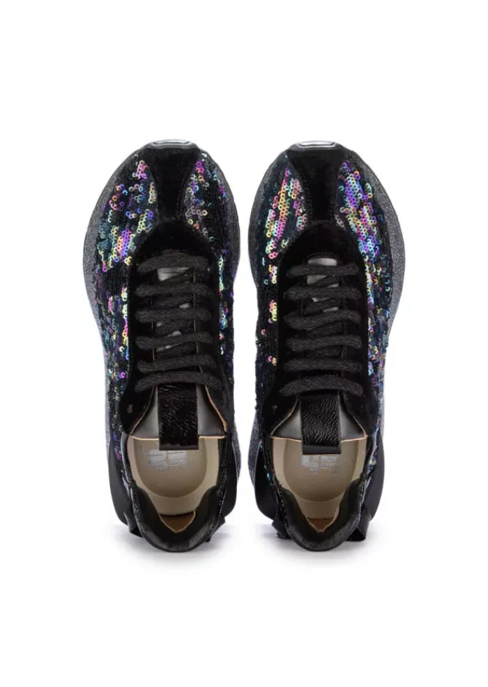 JUICE | SNEAKER PAILLETTES SAMT MEHRFARBIG New