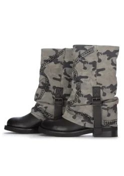 JUICE | STEIFEL CAMO MILITARE GRAU SCHWARZ Hot