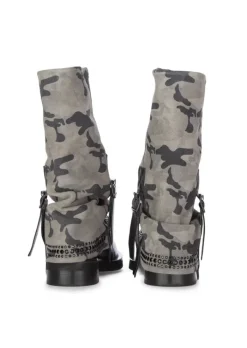 JUICE | STEIFEL CAMO MILITARE GRAU SCHWARZ Hot