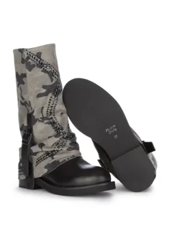 JUICE | STEIFEL CAMO MILITARE GRAU SCHWARZ Hot