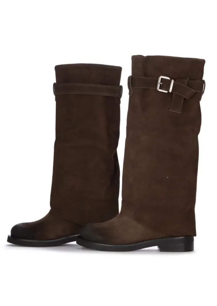 JUICE | STIEFEL WILDLEDER BRAUN Hot