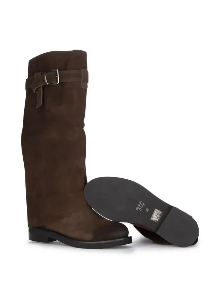 JUICE | STIEFEL WILDLEDER BRAUN Hot