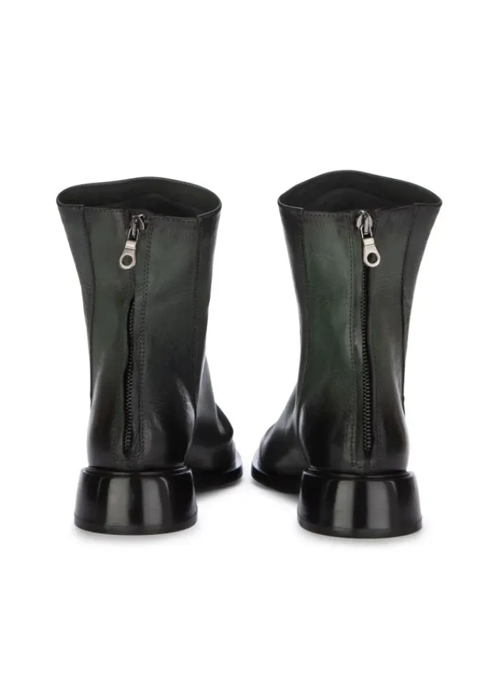 JUICE | STIEFELETTEN MOKA PETROLIO GRÜN New