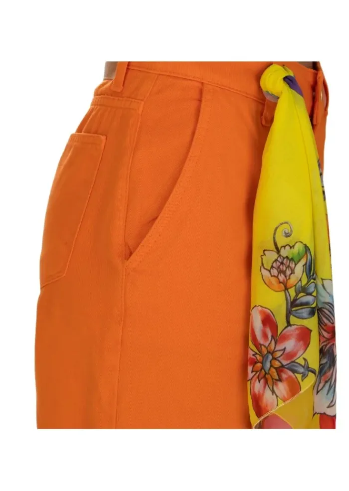 KARTIKA | HOSE WEITEM BEIN ORANGE New