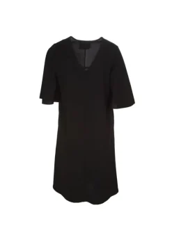 KARTIKA | KLEID V-AUSSCHNITT SCHWARZ Discount