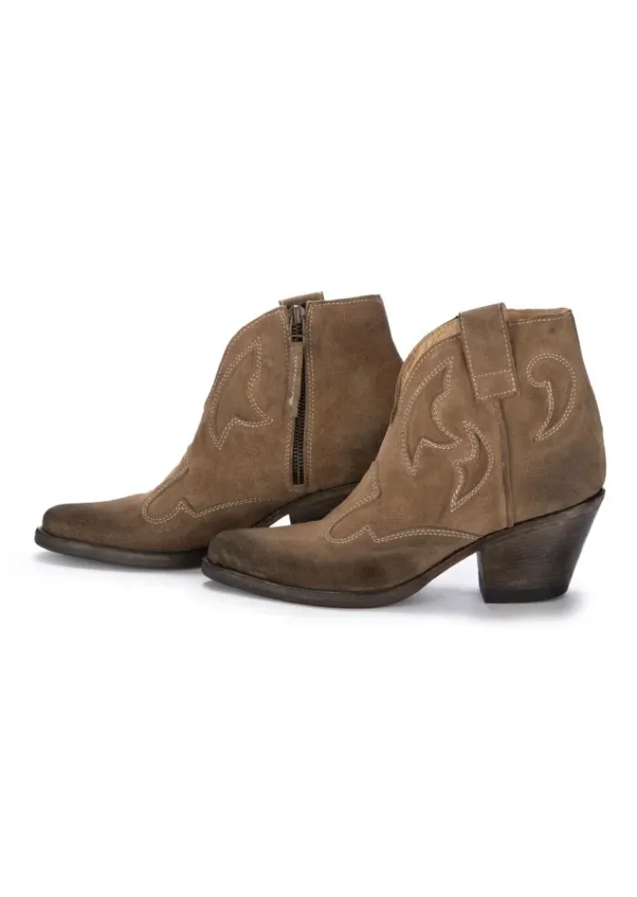KEEP | COWBOY STIEFELETTEN WILDLEDER SAND BRAUN Discount
