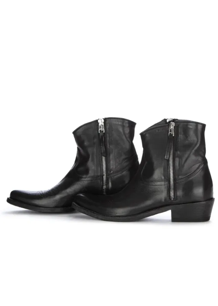 KEEP | COWBOY STIEFELETTEN CALIF CUOIO SCHWARZ Outlet