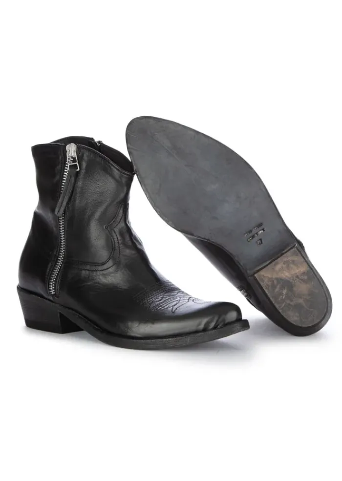 KEEP | COWBOY STIEFELETTEN CALIF CUOIO SCHWARZ Outlet