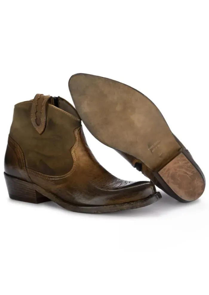 KEEP | STIEFELETTEN COWBOY CRUST BRAUN Fashion