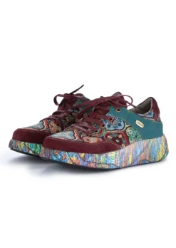 LAURA VITA | SNEAKER NIKITO WINE BORDEAUX MEHRFARBIG Online