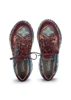 LAURA VITA | SNEAKER NIKITO WINE BORDEAUX MEHRFARBIG Online