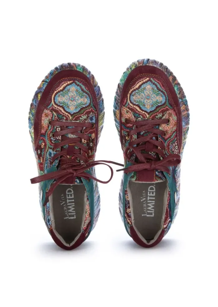 LAURA VITA | SNEAKER NIKITO WINE BORDEAUX MEHRFARBIG Online