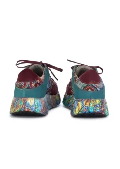 LAURA VITA | SNEAKER NIKITO WINE BORDEAUX MEHRFARBIG Online
