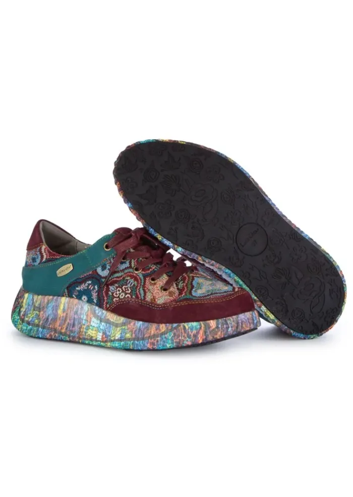 LAURA VITA | SNEAKER NIKITO WINE BORDEAUX MEHRFARBIG Online