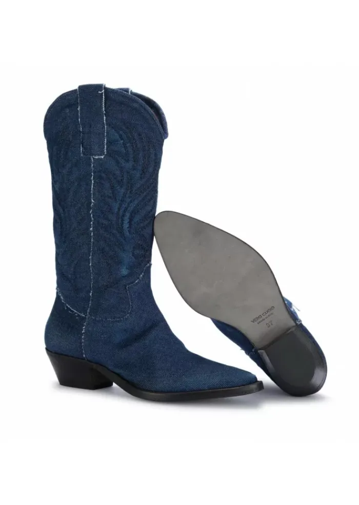 LEMARE' LEMARE' | TEXAN STIEFEL ROY BLAU JEANS Sale