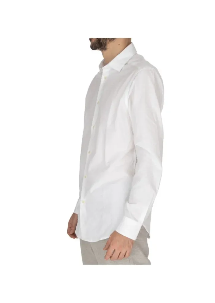 LIBERTY ROSE | HEMD BLAKE ERHABENE TEXTURE WEISS Sale