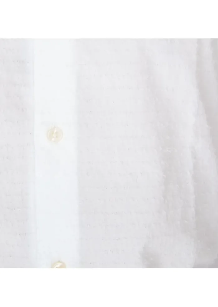 LIBERTY ROSE | HEMD BLAKE ERHABENE TEXTURE WEISS Sale