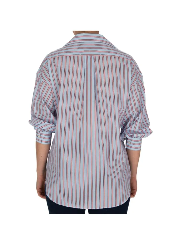 LIBERTY ROSE | HEMD VIOLA HELLBLAU ROSA New
